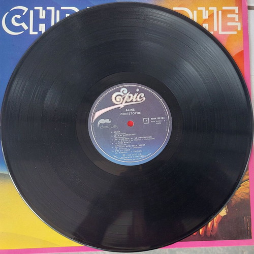 Christophe Aline LP like new, pop