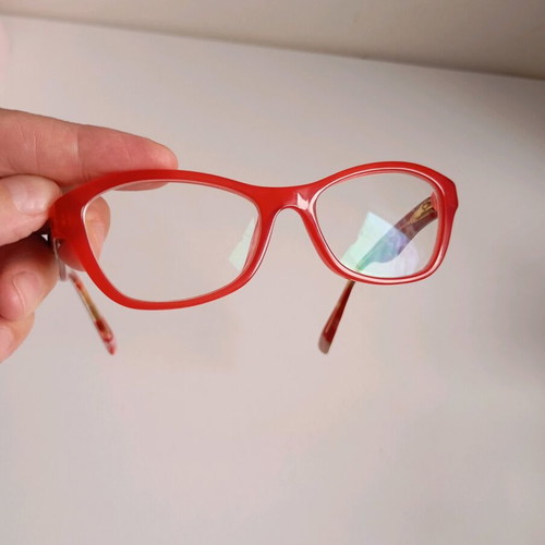 D&G children's prescription glasses used, red for girls