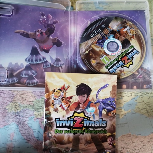 Invizimals PS3 game, German edition