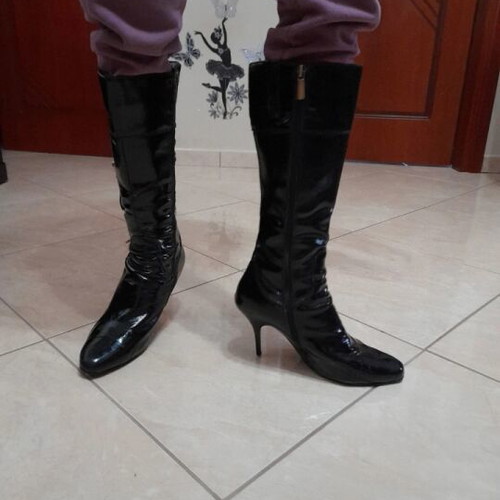 Roberto Venuti Milano boots black, like new, size 38