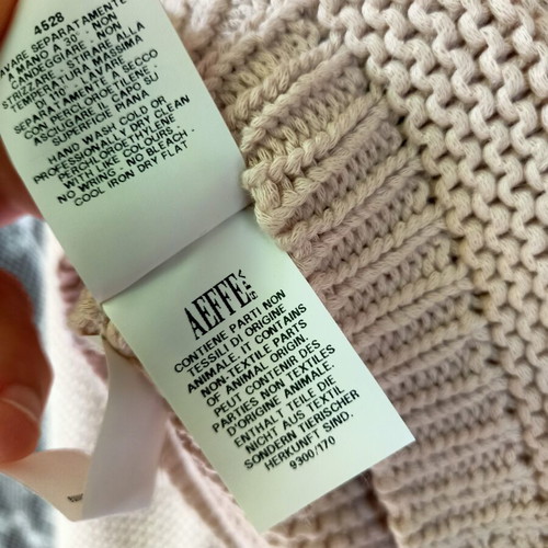 Moschino Cheap and Chic summer cotton cardigan like new, size M, beige