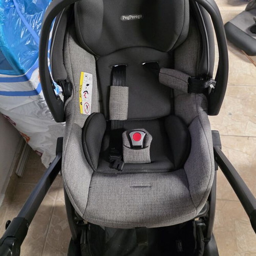 Peg Perego Book 3 in 1 baby stroller with bassinet and seat