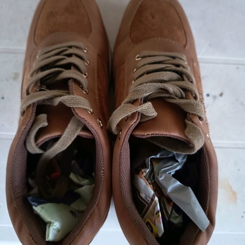 Shoes used brown size 38
