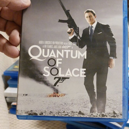 Blue Ray Quantum of Solace James Bond English used