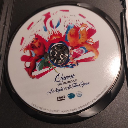 Queen The Making Of A Night At The Opera DVD like new, rock