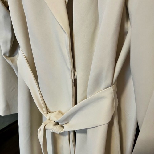ZARA blazer dress off-white/beige size L new