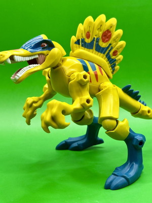 Jurassic World Spinosaurus figure used, Hero Mashers by Hasbro