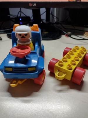 Playskool vintage toy from the 80s like new