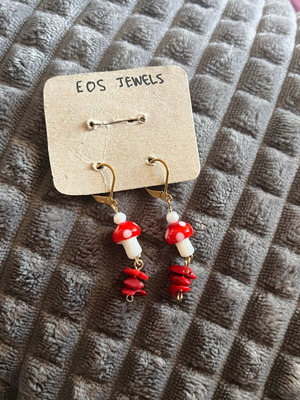 Earrings with beads new