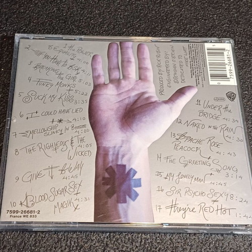 Red Hot Chili Peppers Blood Sugar Sex Magik CD used, alternative rock