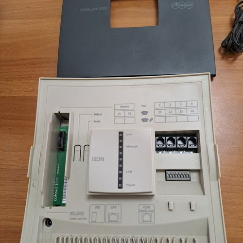 Τηλεφωνικό κέντρο Auerswald COMpact 3000 ISDN σαν καινούργιο