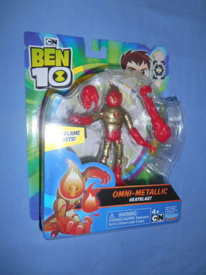 Ben 10 Omni Metallic Heatblast нов, запечатана опаковка
