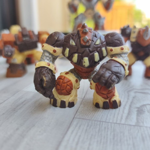 Gormiti figures used, pack of 5