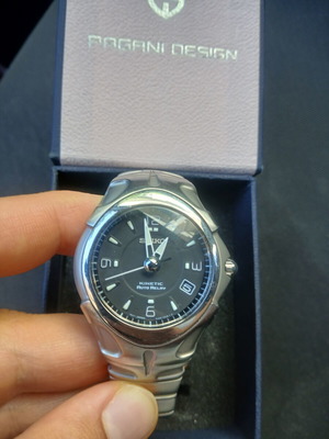 Seiko Kinetic Auto Relay ρολόι καινούργιο, ασημί