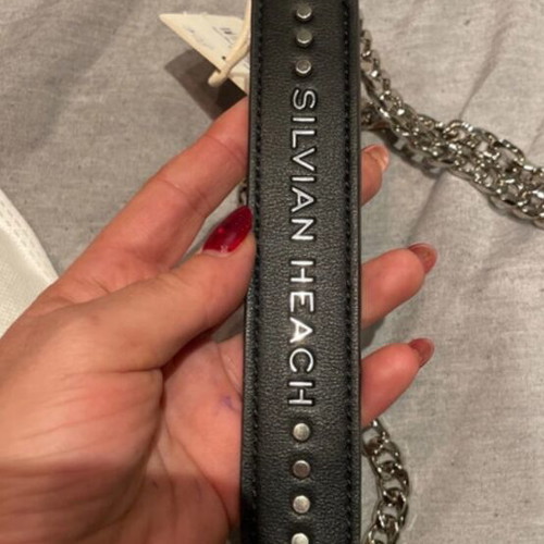 Silvian Heach shoulder bag new, crossbody, black and silver