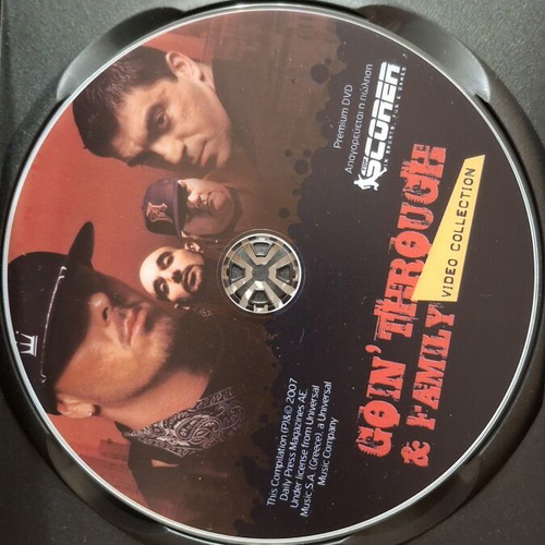 Music DVD Goin Through & Family like new, hip-hop