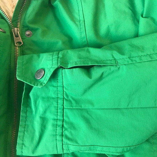 Abercrombie & Fitch girls' jacket, green, warm lined