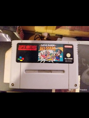 Super Mario All-Stars SNES κασέτα παιχνιδιού