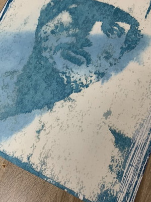 Pericles Cyanotype cyanotype like new, authentic