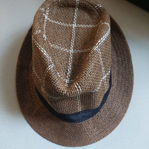 Republica children's hat used, brown, size 58