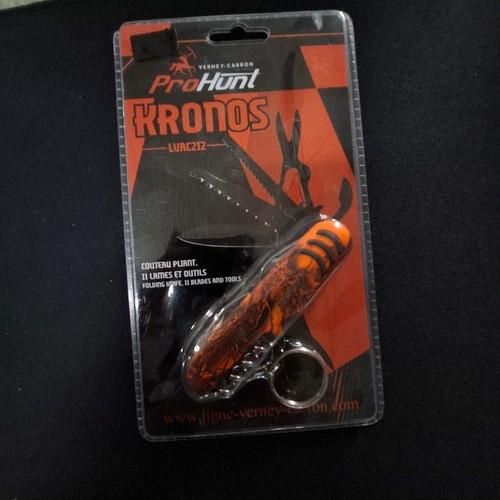 Verney-Carron Kronos LVAC212 Orange Camo multitool-knife new