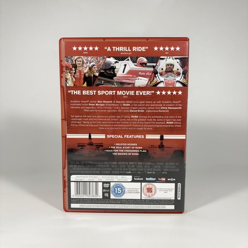Rush DVD like new with English subtitles and slipcase