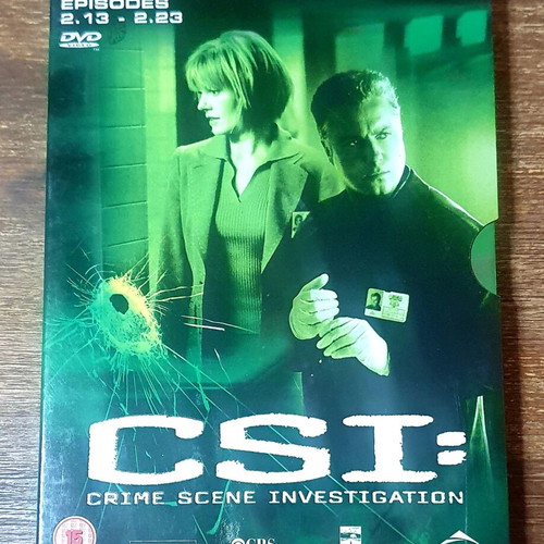 CSI Crime Scene Investigation Season 2 DVD box set like new