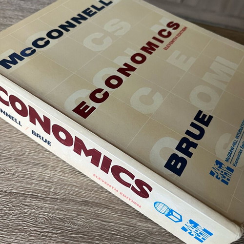Economics McConnell & Brue 11th Edition like new