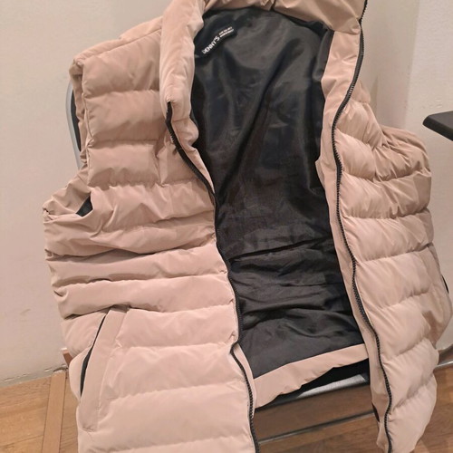 Men's sleeveless jacket like new, beige, XXL