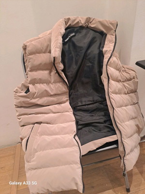 Men's sleeveless jacket like new, beige, XXL