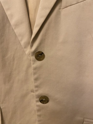 Women's cotton beige jacket, medium