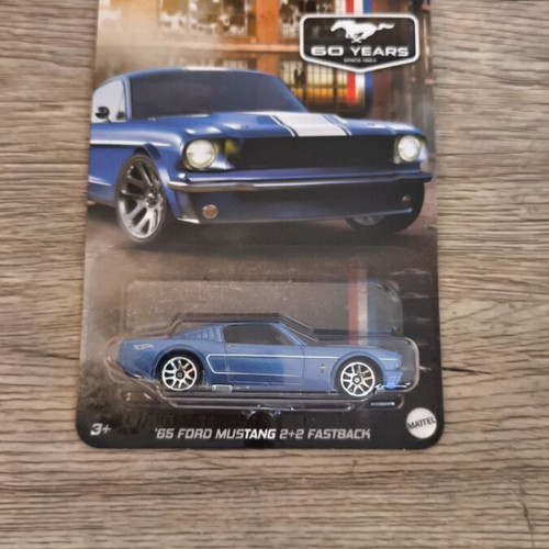 Hot Wheels '65 Ford Mustang 2+2 Fastback new, pack of 5