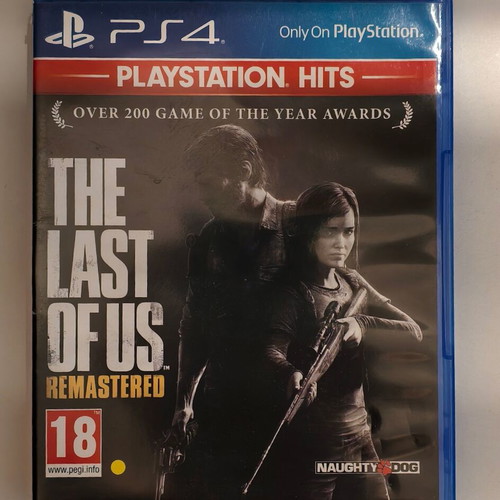 PlayStation 4 The Last of Us Remastered like new