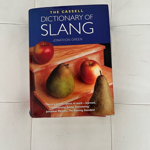 Dictionary of slang book - dictionary in good condition