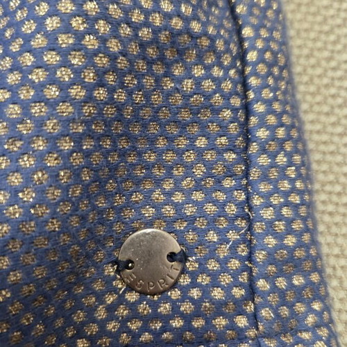 Esprit dress blue royal with gold, like new, for 3-year-old girl