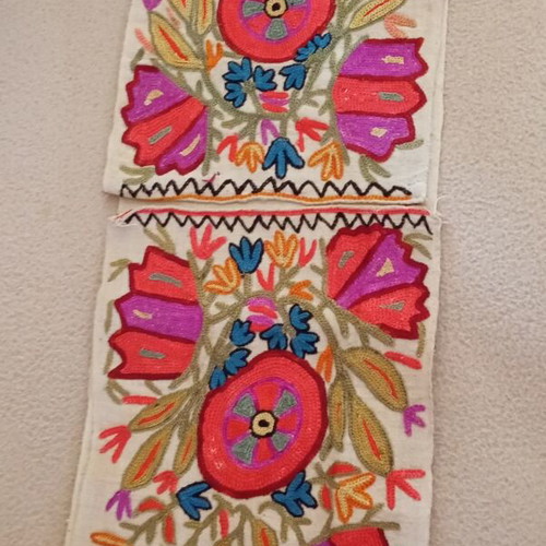 Palios Tsevres table linen like new, 20x1.90cm