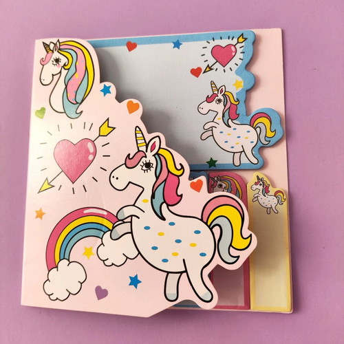 Unicorn sticky notes new, for kids