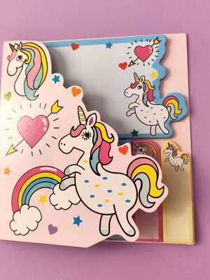 Unicorn sticky notes new, for kids