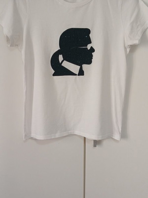 Γυναικεία μπλούζα Karl Lagerfeld άσπρη σαν καινούργιο, μέγεθος M
