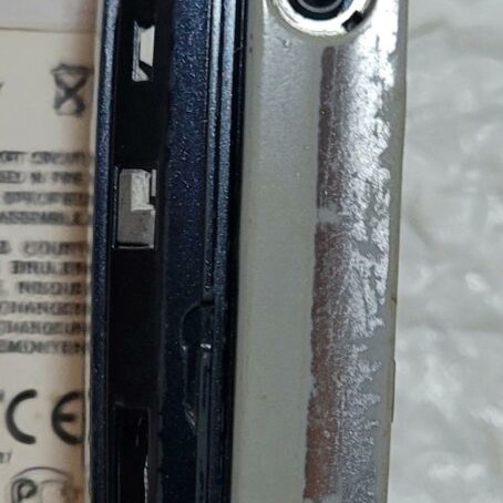 Sharp GX25 cell phone used blue with camera up to 7.9 MPixel