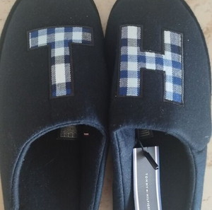 Tommy Hilfiger Παντόφλες Σπιτιού Καινούργιες, Μπλε και Τυρκουάζ