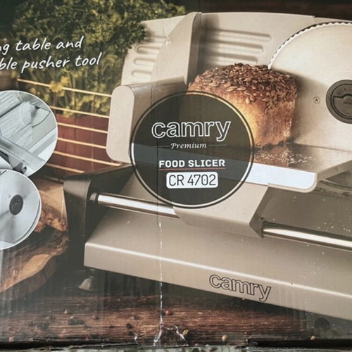Meat slicer like new, easy cutting for cold cuts, bread, and meat