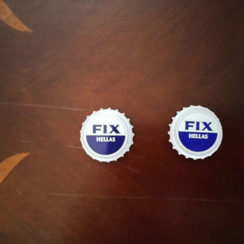 Fix Hellas bottle cap used, collectible