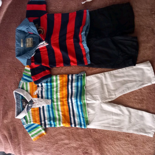 Baby clothing set for boy 9 m like new
