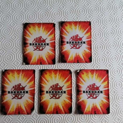 Bakugan Ability Cards used