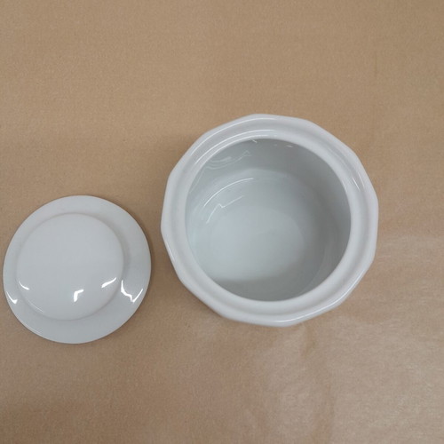 Lubiana porcelain sugar bowl new