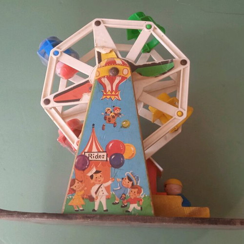 Antique wind-up toy used, good condition