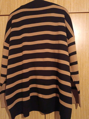 Pink Woman blouse like new, size L, black and brown