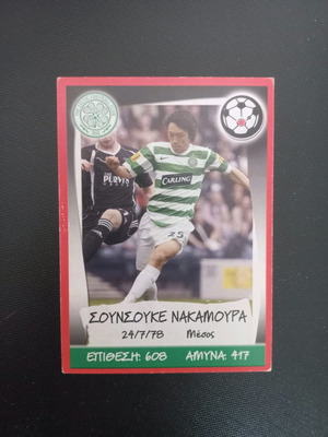 Europe's Champions 2007-2008 card used