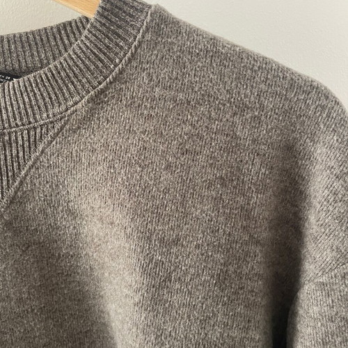 Zara crop sweater gray size M like new